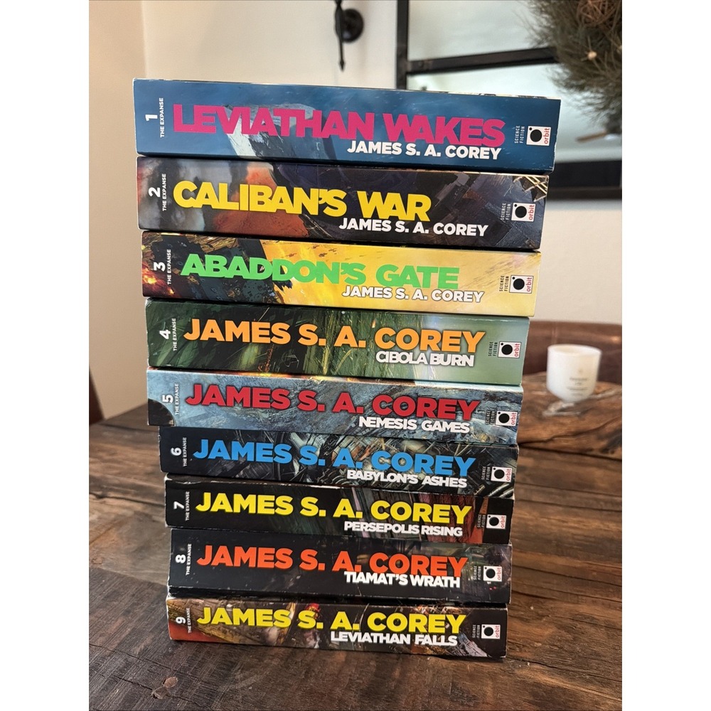 The Expanse Series Collection 9 Books Set by James S a Corey (Leviathan Wakes)